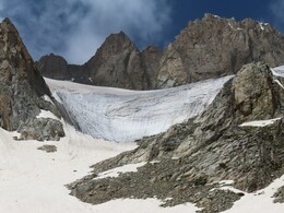     glacier under Kurchatov pass