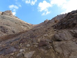    the upper part of the ascent