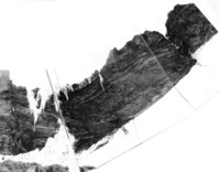 Ф62. Панорама предперевальной стенки пер.Сауксай Верхний с запада