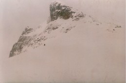 Восточный Петрелиус, вид с перевала на гору Петрелиуса