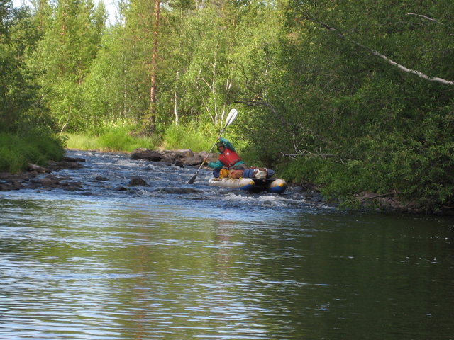 Сайгозёрка впадает в реку Большая