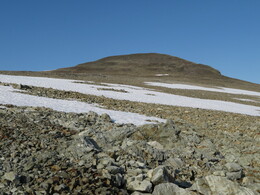 вершинное плато горы Rundfjellet
