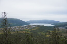 Вид на озеро Jægervatnet
