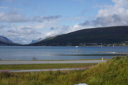 Рядом с аэропортом Tromsø