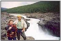 53. Первый водопад на Б. Хонна-Маките в 2003 году