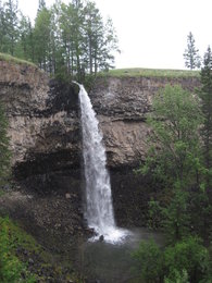 водопад в левой протоке Жом-Болока