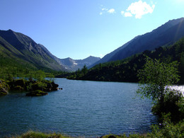 озеро с севера