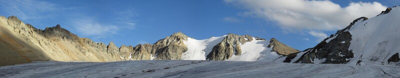 панорама верховий ледника 48