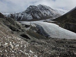 нижняя часть ледника Берилл