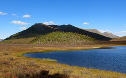 озеро на перевале (фото Коли О.)