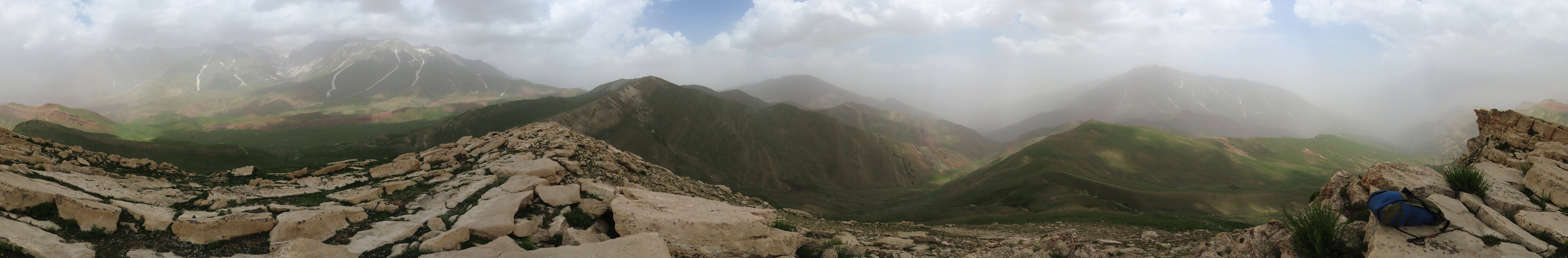     circular panorama from the top