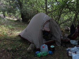 стоянка camping place
