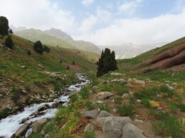 река Хазархана Khazarkhana river
