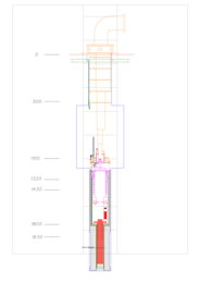 cryostat layout DXF(cryo)