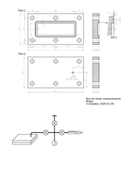 cell 2x20x60, drawing for workshop DXF(sinter_box)