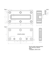 cell 12x12x76, drawing for workshop (final outer dimensions are different) DXF(sinter_box3)