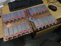 original cryostat connectors removed