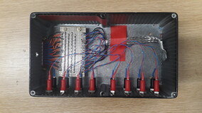 connector box for cryostat heaters