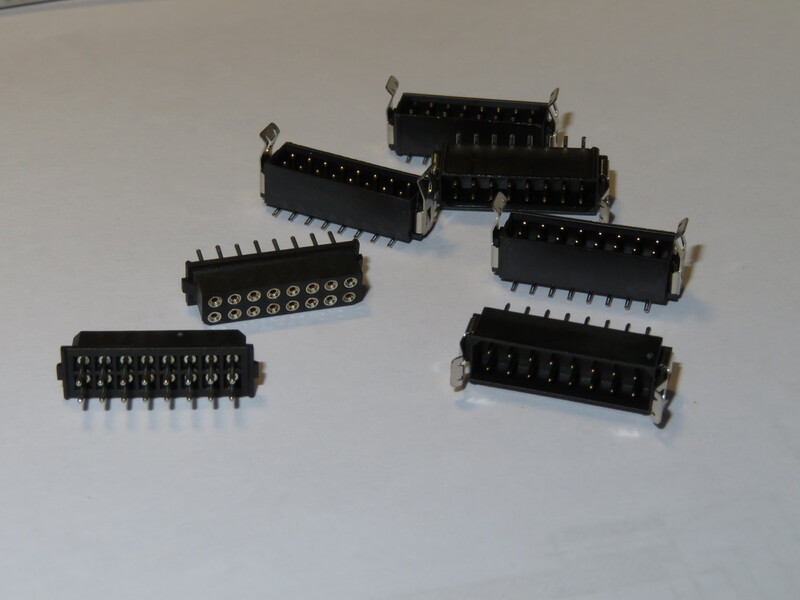 16-pin Harwin Datamate connectors