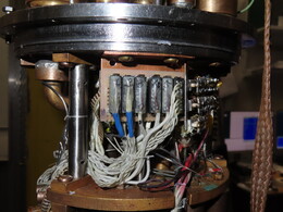 Old feedthrough - lower PCB