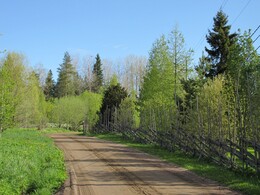 классическая финская изгородь