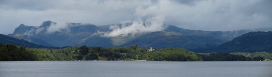Longdale Pikes, view from Windermere