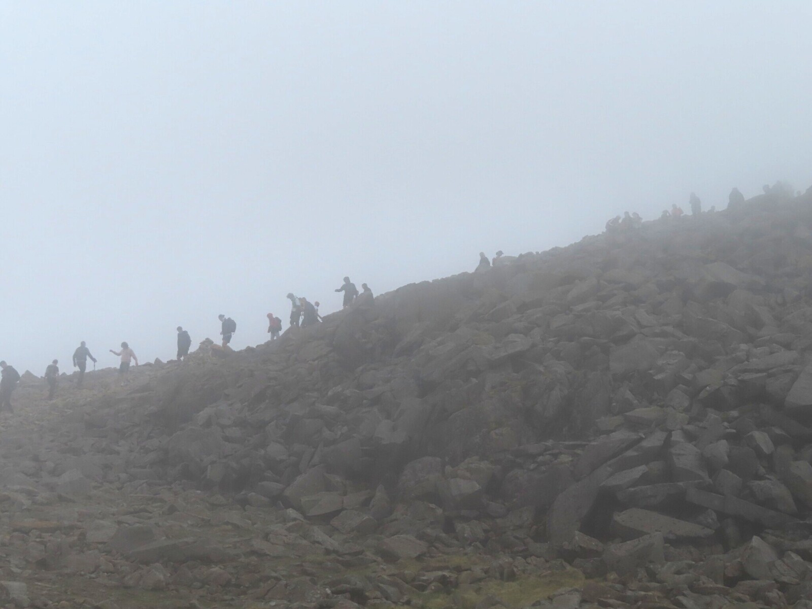 Joining main trail to Scafell
