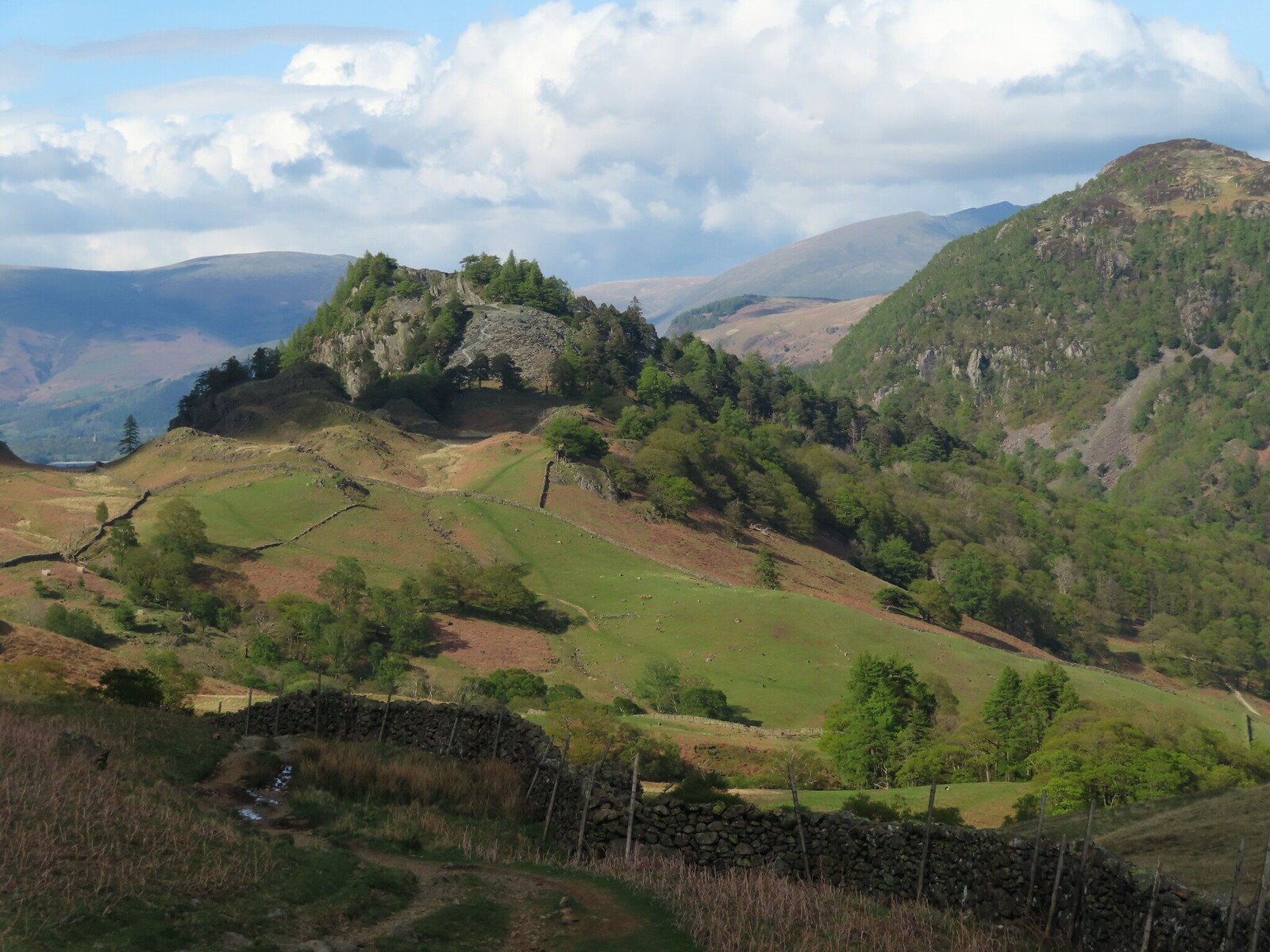 Castle Crag in Borrowdale