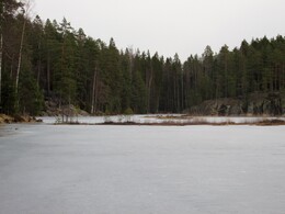 Mustalampi