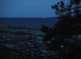 lights of Tallinn city