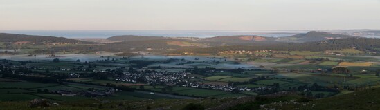    .    -    , Warton Crag, Heald Brow, King Williams Hill, Arnside Knott