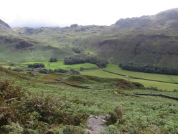 climbing Scafell