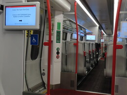 in a Welsh train